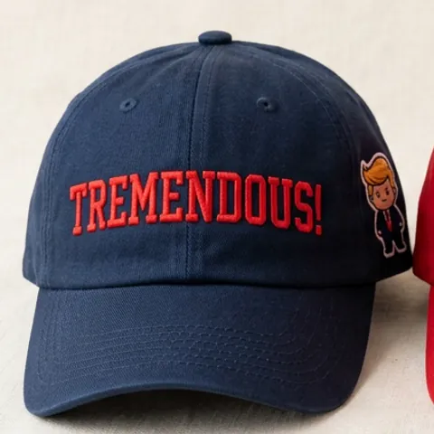 TREMENDOUS! Hat, a mockup photo.