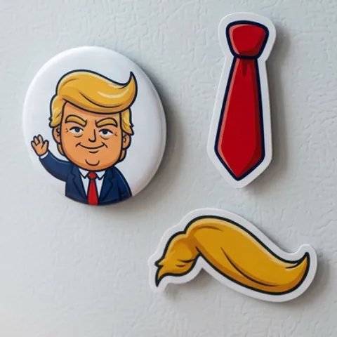 Magnet Set, a mockup photo.